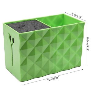 Double Row Kéo Lưu Trữ Hộp Nhựa Thực Tế Clipper Trường Hợp Đối Với Pro Salon <span class=keywords><strong>Barber</strong></span> Trang Chủ Công Cụ Làm Tóc Vật Liệu Acrylic - Product Image 4