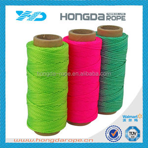 #18 ligne de pêche en <span class=keywords><strong>nylon</strong></span> 8 brins torsadés en <span class=keywords><strong>nylon</strong></span> fluorescent tress & maçonnerie torsadée ligne - Product Image 3