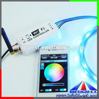 WIFI y remoto RF/RGB/RGBW led controlador de interruptor/WIFI para Iphone y Ipad Androil sistema