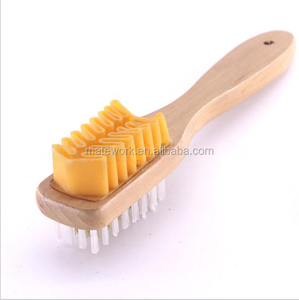 High Quality Clean Double <strong>Suede</strong> Rubber Shoe <strong>Brush</strong> - Product Image 1