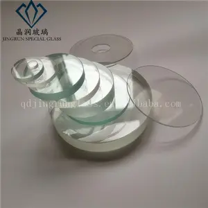Heat resistant round glass discs headlight lens glass cover low price best service