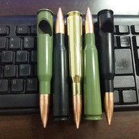 Ouvre-bouteille en forme de cartouche de pistolet mitrailleur de calibre 50, issue de munitions réelles tirées, vente en gros