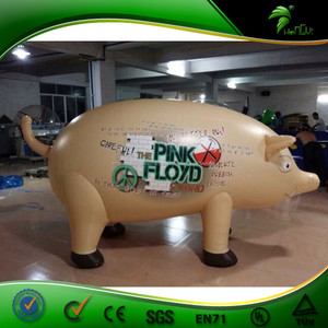 Carino gonfiabile maiale modello per la pubblicità promozione/maiale gonfiabile cartoon - Product Image 3