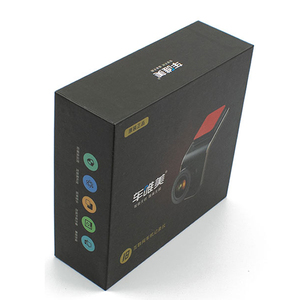 Caja de Cartón con Logotipo Estampado <span class=keywords><strong>en</strong></span> Plata, Diseño Nuevo, con Caja Interior para <span class=keywords><strong>Grabadora</strong></span> de Coche/DVR/<span class=keywords><strong>Grabadora</strong></span> de Viajes - Product Image 2