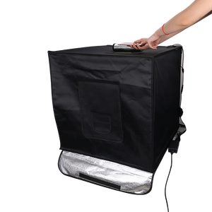 <span class=keywords><strong>Studio</strong></span> <span class=keywords><strong>Photo</strong></span> led pliable 60CM, boîte à lumière portable tout-en-un, Kit d'éclairage continu pour photographie - Product Image 6