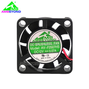 AMBEYOND Tốc Độ Cao <span class=keywords><strong>DC</strong></span> 2507 25mm 5V 25x25x7mm <span class=keywords><strong>mini</strong></span> quạt làm mát - Product Image 2