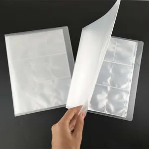 9 túi PP kinh doanh thẻ cuốn sách lưu trữ chủ thẻ trường hợp trong suốt trò chơi thu thập thẻ Album - Product Image 1