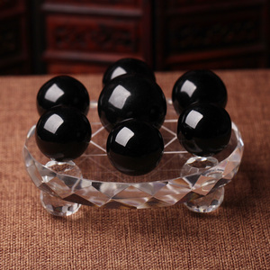 Obsidiana <span class=keywords><strong>siete</strong></span> estrellas array bola de cristal decoración Big Dipper Decoración - Product Image 1