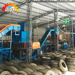 Latest Physical Technology Tyre Crumb Rubber Tyre Recycling Manufacturing Machine Waste Tire Recycling Plant In Turkey