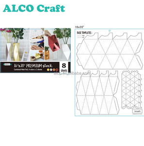 Jarrón de papel de aluminio premium de 16x20 pulgadas, cartulina para decoración del hogar - Product Image 4