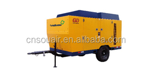 Compresseur d'air à vis diesel portable à moyenne pression <span class=keywords><strong>Gardner</strong></span> Denver -Compair à économie d'énergie 21,0 m3/min 21 bar C210TS-21 - Product Image 4