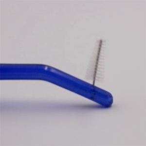 Cina fatta interdentale spazzolino ortodontico spazzolino professionale per la pulizia dei denti per bretelle e gengive - Product Image 2