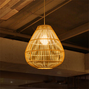 Paralumi in <span class=keywords><strong>Legno</strong></span> Creativi, Design a Forma di Goccia - Product Image 1