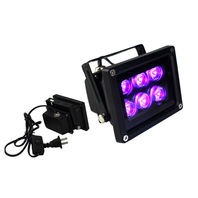 100W 50W УФ прожектор 365Nm 395Nm Светодиодный УФ прожектор