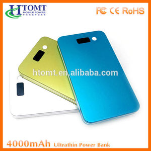 Htomt shenzhen <span class=keywords><strong>offre</strong></span> de sauvegarde portable <span class=keywords><strong>mobile</strong></span> power bank 4000 mah. avec 1 an de garantie - Product Image 1