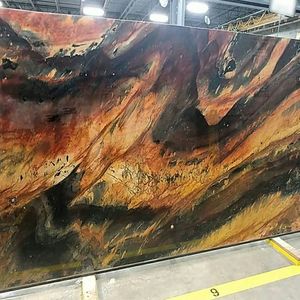 Brasile Jacaranda Phoenix Quarzite Lastra Rosso esotico granito lastre di marmo della parete di piastrelle - Product Image 2