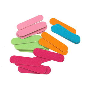 Lima de Uñas Profesional de Doble Cara, Desechable, Promocional, Económica, OEM, Mini Lima de Madera, Impresión a Color, Personalizable - Product Image 1
