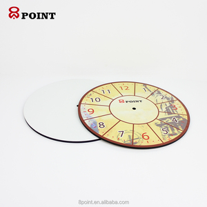 印刷可能な装飾昇華MDFウォールクロック25.4cm - Product Image 5