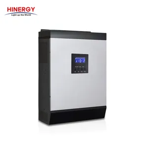 Onduleur solaire hybride avec chargeur Mppt intégré, parallèle à onde sinusoïdale Pure, hors réseau, avec batterie