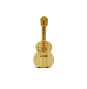 Jaster — clé USB de <span class=keywords><strong>guitare</strong></span> en bois, 32GB, 64GB, Instrument de musique, Logo personnalisé, cadeaux promotionnels - Product Image 4