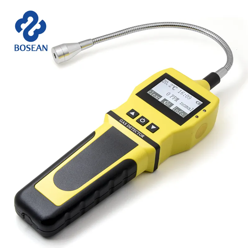 Handheld combustible gas LPG detector with high accuracy and high sensitive