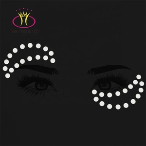 Carnaval brilha no escuro neon, jeia facial gema para adesivo de olho - Product Image 1