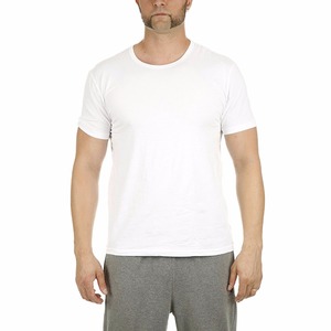 Promotion Campaign Men 100% Cotton Plain Blank White t Shirt Below $1