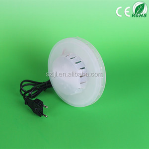 LA UE tapa 8 W RGB Girasol <span class=keywords><strong>LED</strong></span> Etapa Luz Del Disco para la Navidad - Product Image 1