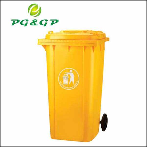 Recycle Dustbin Garbage Collection 100L HDPE Trash Cans