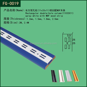 Chất Lượng Cao Chrome Hiển Thị Móc Cho Rãnh Kênh Nhà Sản Xuất Kim Loại Đóng Cặn Kênh - Product Image 2