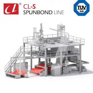 CL-S pp spunboned não tecido máquina de fabricação de tecido para bady e fralda adulta