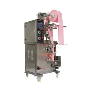 Mini bustina 3 o 4 Side Ffs Machine per confezionatrice automatica per sacchetti a triangolo con salsa liquida in polvere di granuli