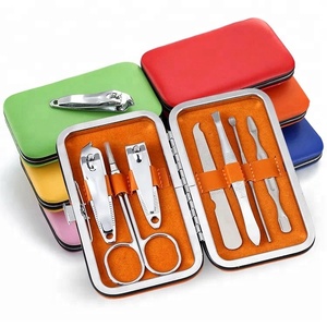 Ensemble de manucure et de pédicure à ongles, 7 pièces par ensemble, outils de vente en gros, prix d'usine - Product Image 2