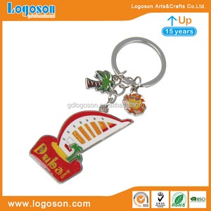 Llavero personalizado de Dubái, minillavero personalizado con letras 3D esmaltadas, de material de Dubái - Product Image 5