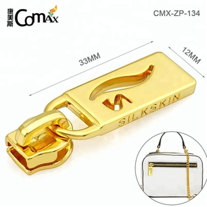 Oro rosa letras <span class=keywords><strong>de</strong></span> metal tirador <span class=keywords><strong>de</strong></span> la cremallera para bolsas <span class=keywords><strong>de</strong></span> ropa - Product Image 5
