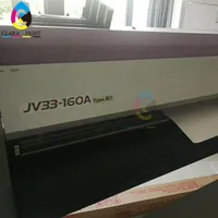 مستعملة/مستعملة من جهة ثانية ميماكي JV33-160A طابعة التسامي مع حجم الطباعة 130 سنتيمتر
