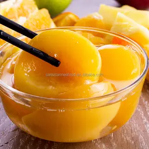 Zhenxin Canned Food Type Canned Peach Halves In Light Syrup