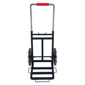 Lange Band Leven zware inklapbare <span class=keywords><strong>hand</strong></span> <span class=keywords><strong>truck</strong></span> <span class=keywords><strong>powermate</strong></span> trolley dolly met trap klimmen wielen kruiwagen trolley - Product Image 4