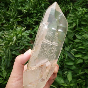 Natural Brasil bruto de cuarzo claro de cristal crudo Punto de cristal de energía varitas <span class=keywords><strong>Mineral</strong></span> espécimen para colección - Product Image 2