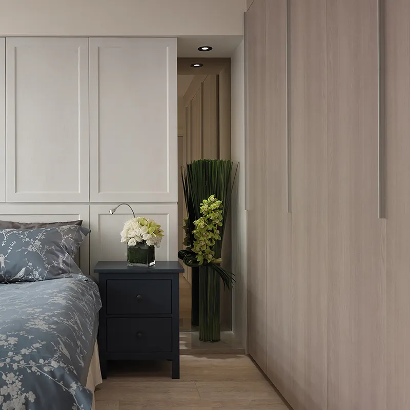 hot sale plywood walk in modern bedroom wardrobe closets design