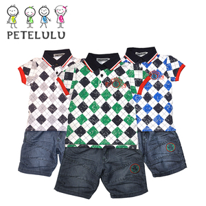 <span class=keywords><strong>A</strong></span> <span class=keywords><strong>granel</strong></span> de alta calidad al por mayor desgaste de los niños de Little Boy ropa Golf Polo conjunto - Product Image 2