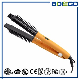 Lisseur de cheveux 2 en 1, <span class=keywords><strong>fer</strong></span> à <span class=keywords><strong>friser</strong></span> professionnel, brosse ronde, brosse lissante pour cheveux - Product Image 6