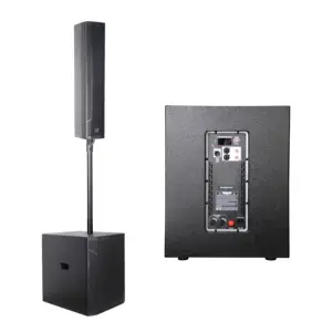 RQSONIC WI158ADDSP-BT Professional 500W Powerked Speaker Active Column Speaker Portable Live Sound System dj