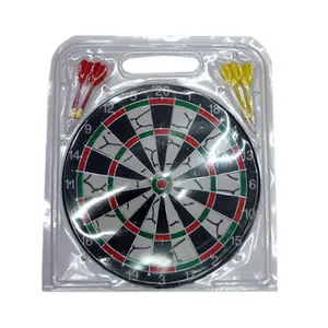 Toptan özel logo 12 inç dart tahtası 4 dart çocuklar dart tahtası hedef dart