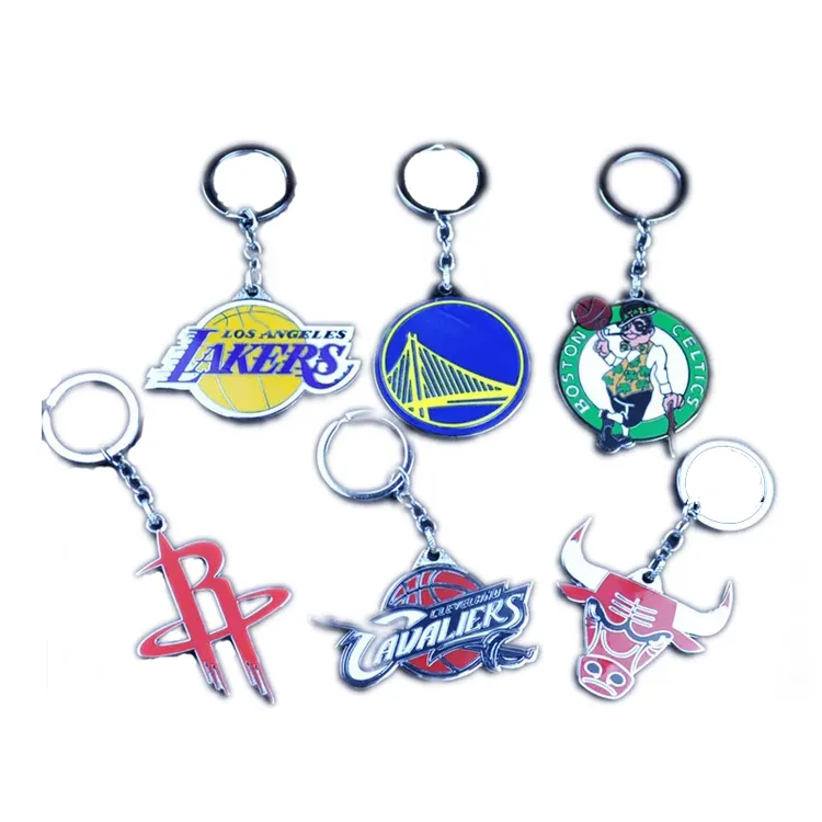 NBAs Баскетбол Спорт события индивидуальный сувенир металлический брелок