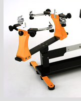 Machine à cordage de badminton REX REX1100T en acier orange, fabriquée à Taïwan
