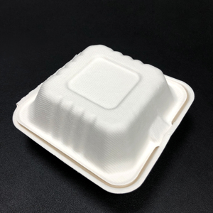 Eco friendly bagazo para llevar Go <span class=keywords><strong>Green</strong></span> caja de concha biodegradable desechable caja de embalaje de comida rápida para hamburguesa - Product Image 5