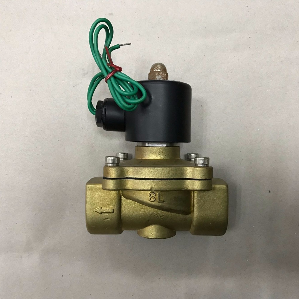 Латунные Пневматические компоненты клапан управления жидкостью высокое качество 2 Вт серия 2w160-15 мембранный Водяной электромагнитный клапан управления