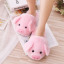 Pantuflas <span class=keywords><strong>de</strong></span> cerdito rosas LK, lindas y cómodas para dormitorio, pantuflas <span class=keywords><strong>de</strong></span> cerdito para mujer para interiores. - Product Image 3