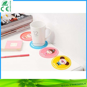 Personalizado posavasos estera de la taza montaña de Arte con PVC/Silicona - Product Image 2